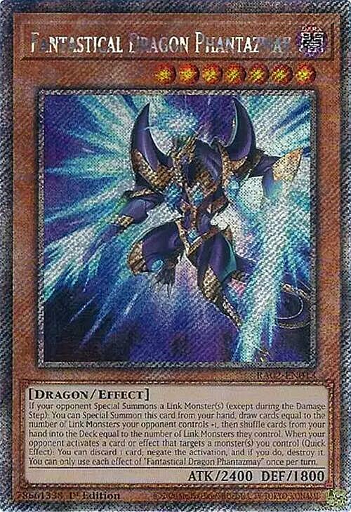 Fantastical Dragon Phantazmay Card Front