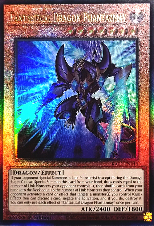 Fantastical Dragon Phantazmay Card Front