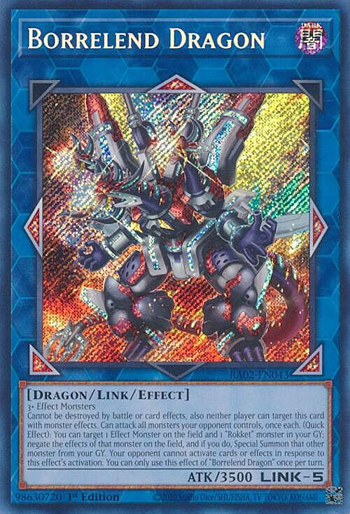 Borrelend Dragon Card Front