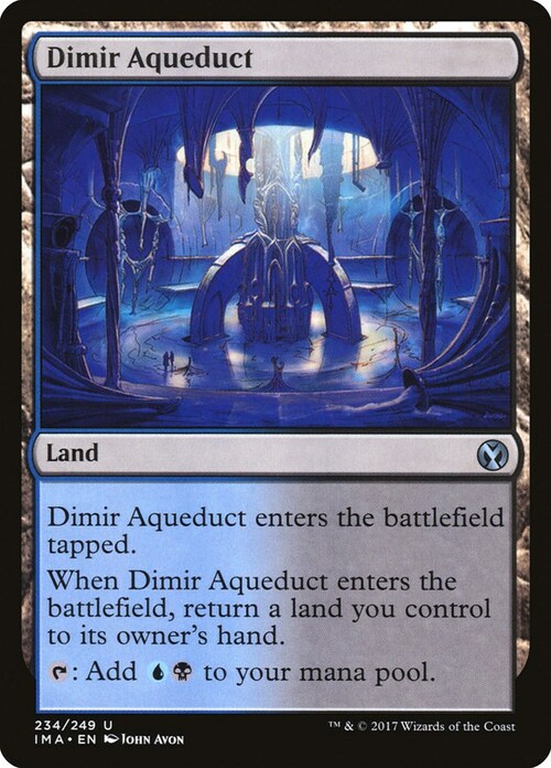 Dimir Aqueduct Card Front