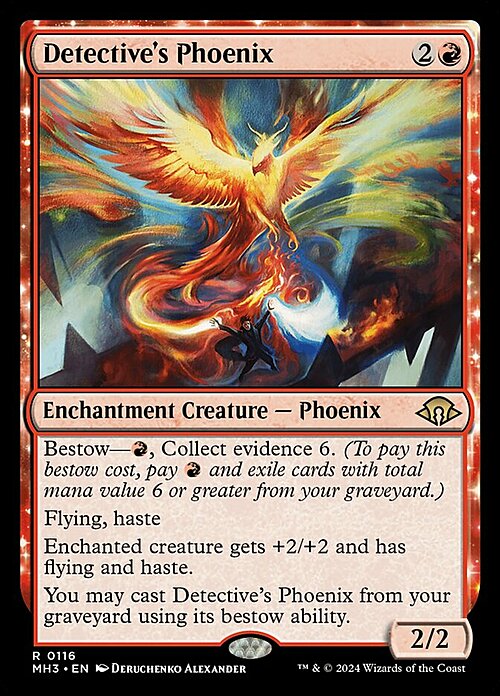 Detective's Phoenix Card Front