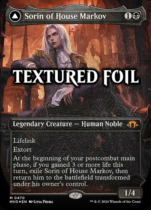 Sorin of House Markov // Sorin, Ravenous Neonate Card Front