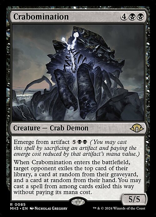 Crabomination Card Front