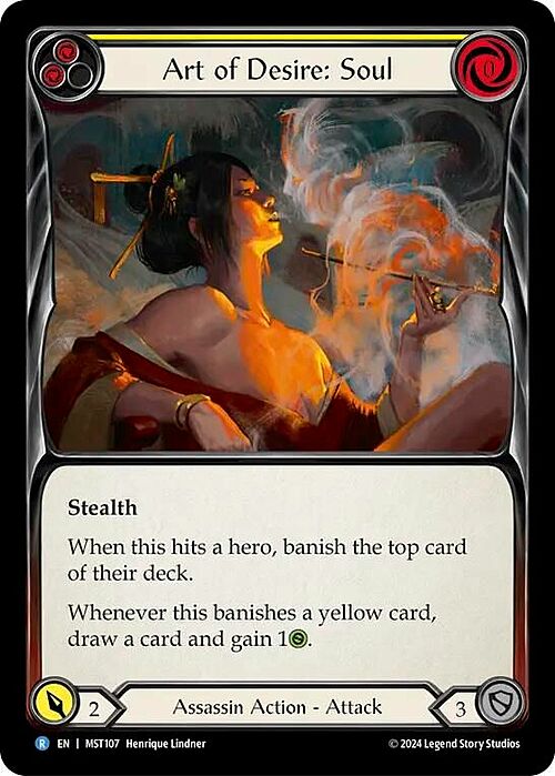 Art of Desire: Soul Card Front