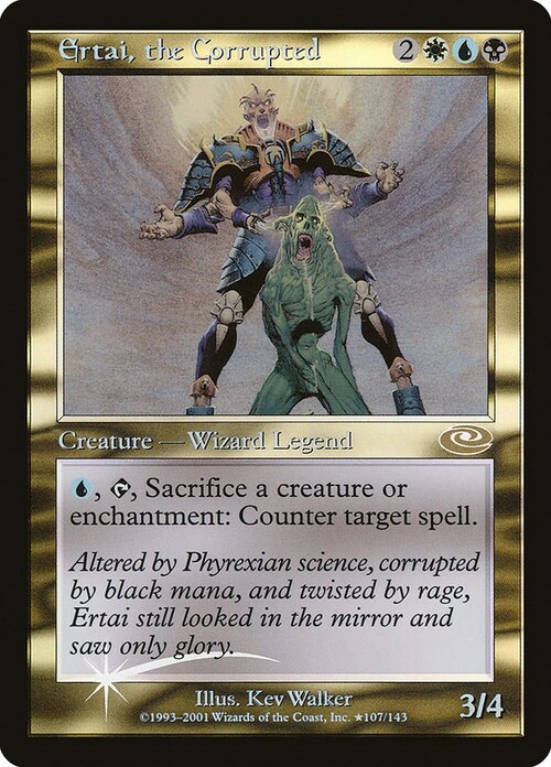 Ertai, the Corrupted Card Front