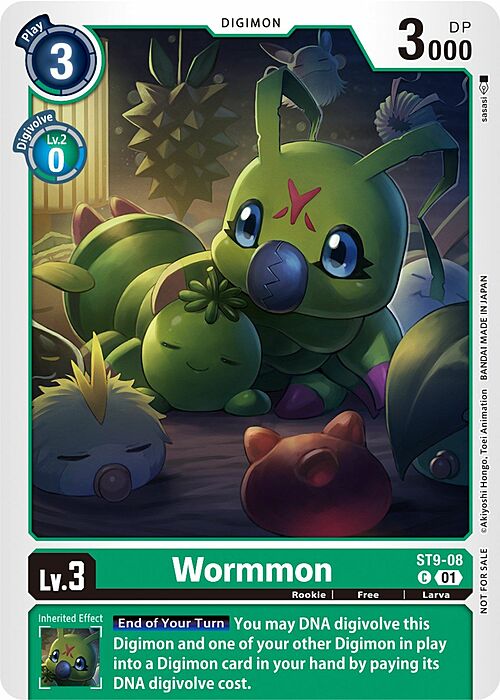 Wormmon Card Front