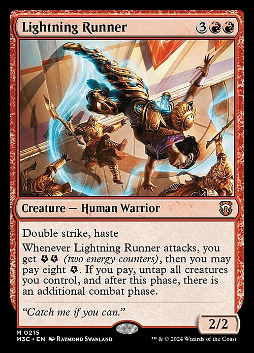 Lightning Runner Card Front