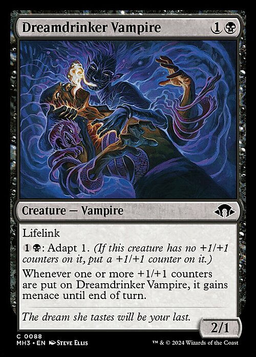 Dreamdrinker Vampire Card Front