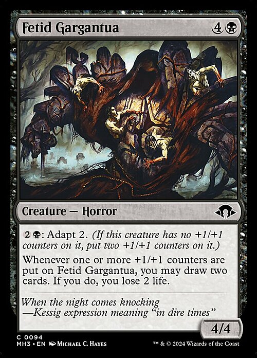 Fetid Gargantua Card Front