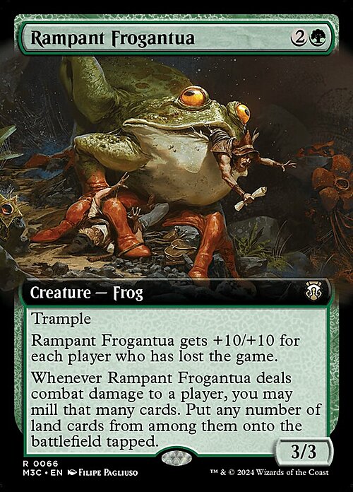 Rampant Frogantua Card Front