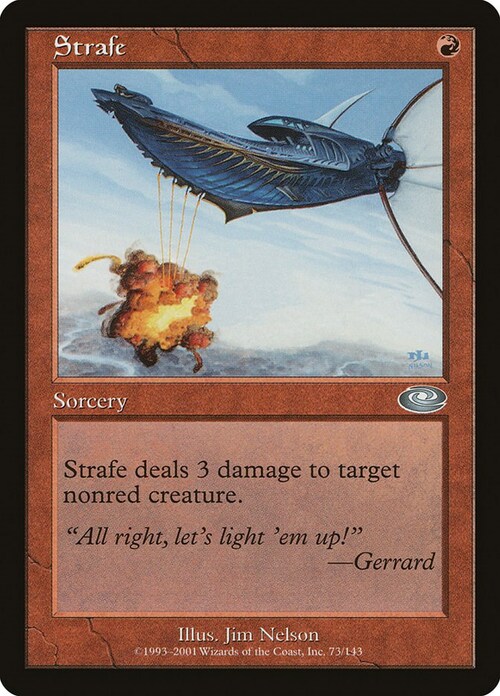 Strafe Card Front