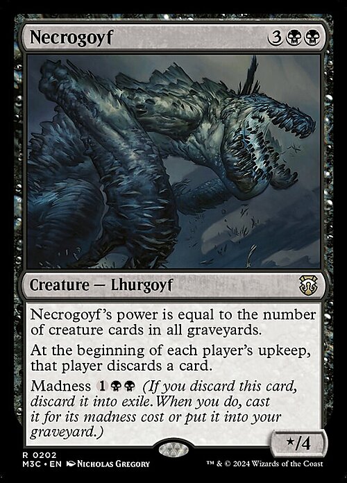 Necrogoyf Card Front