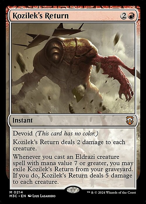 Kozilek's Return Card Front