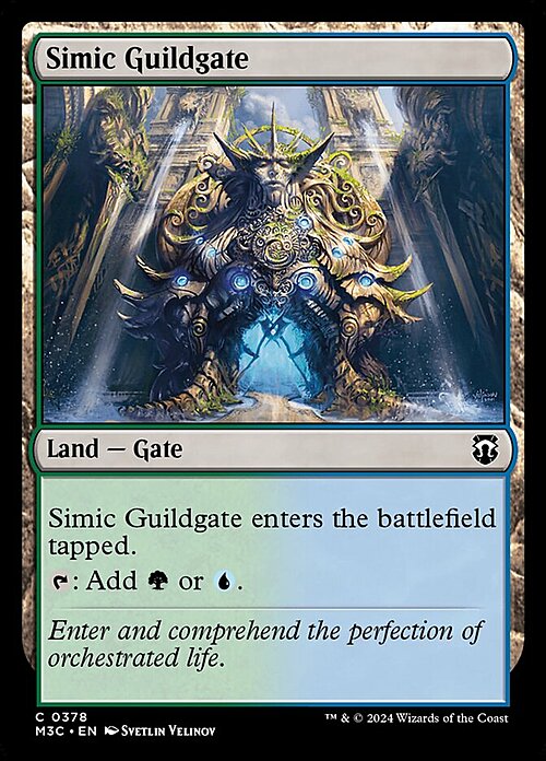 Simic Guildgate Card Front