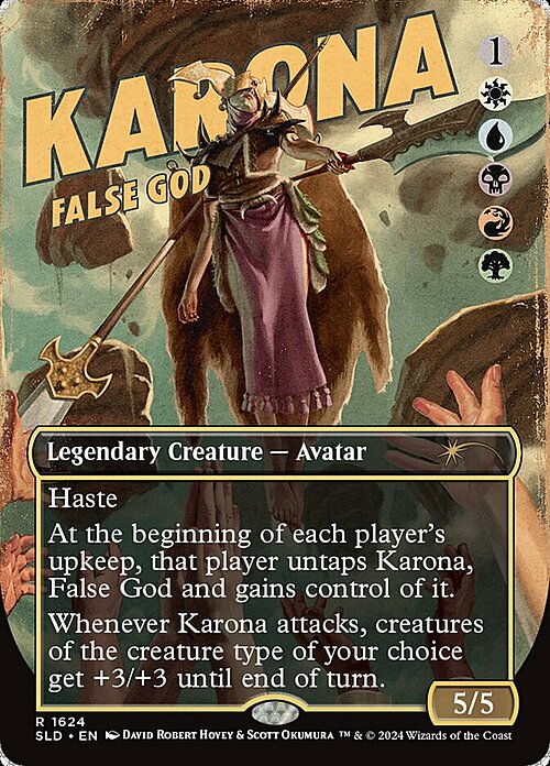 Karona, False God Card Front