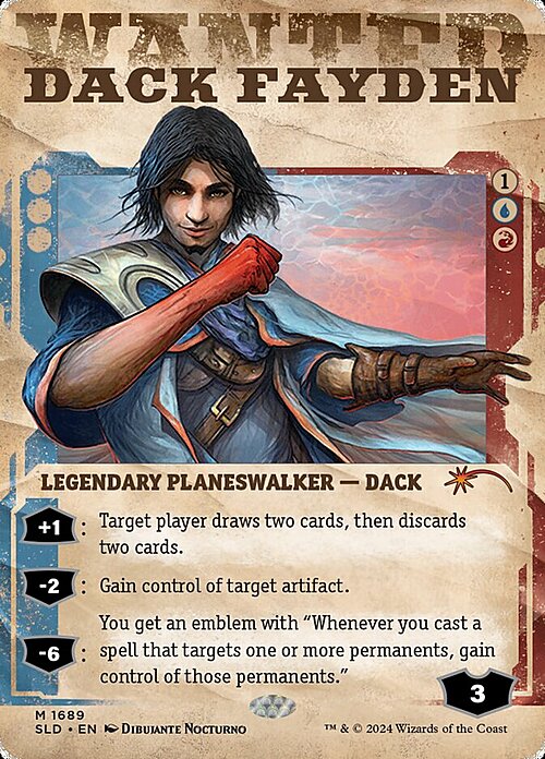 Dack Fayden Card Front