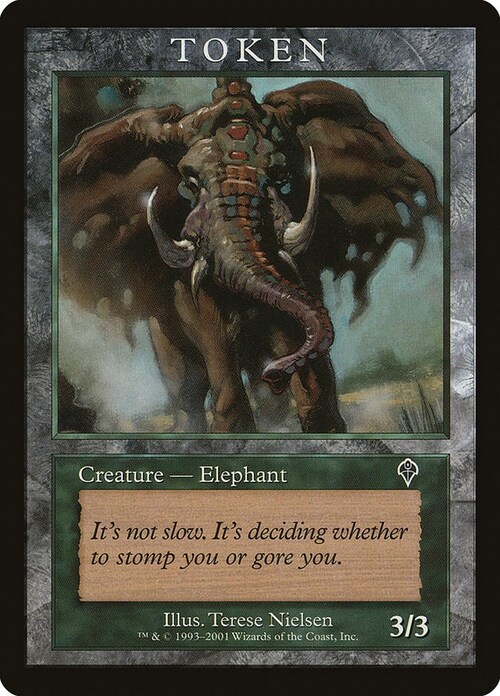 Elephant Card Front