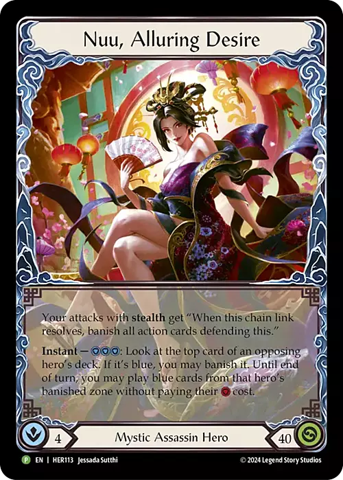 Nuu, Alluring Desire Card Front