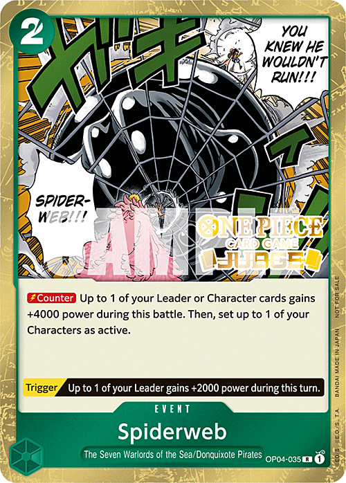 Spiderweb Card Front