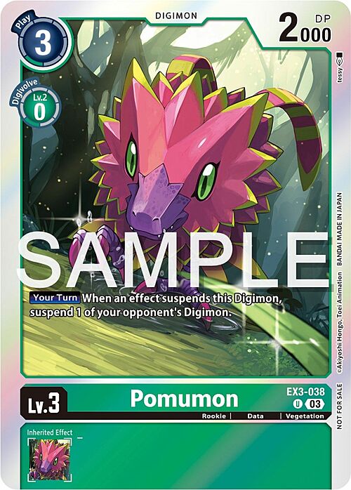 Pomumon Card Front