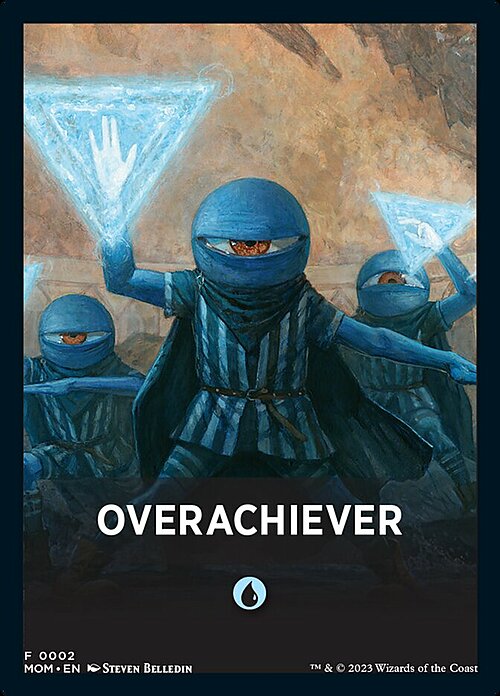 Theme Card: Overachiever Card Front