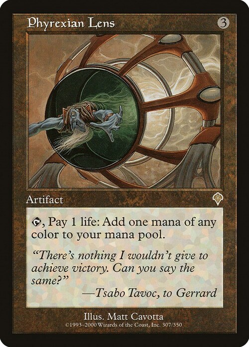 Phyrexian Lens Card Front