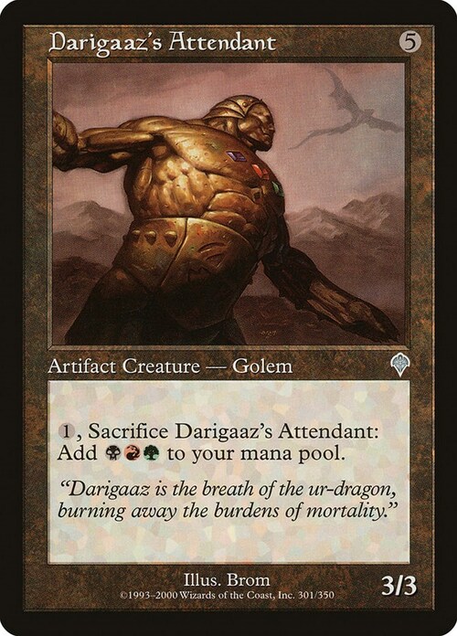 Darigaaz's Attendant Card Front