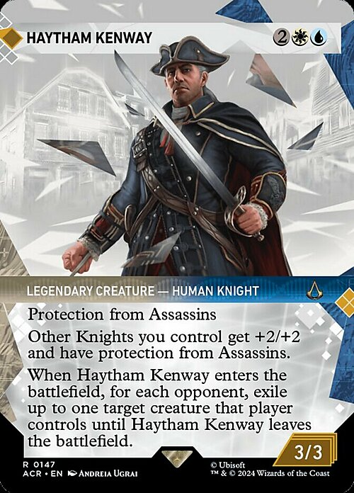 Haytham Kenway Card Front