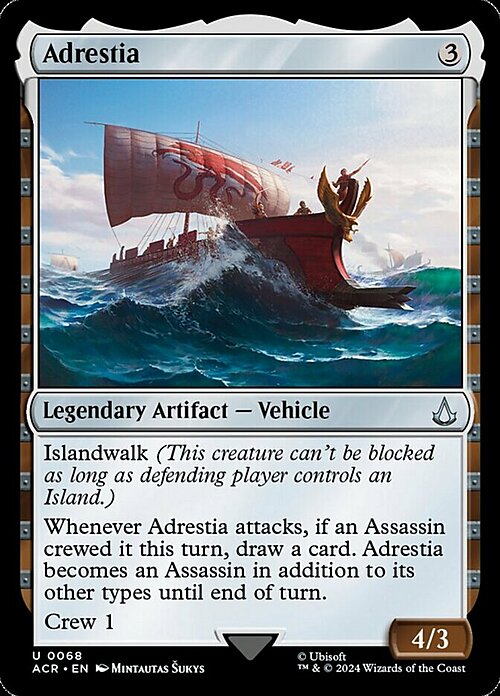 Adrestia Card Front