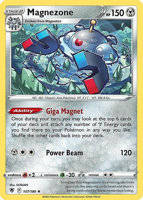 Magnezone Card Front