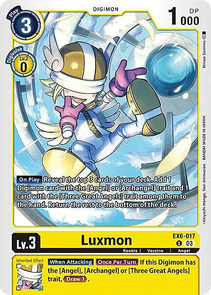 Luxmon Card Front