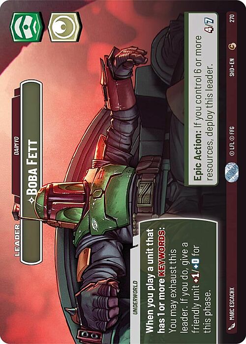 Boba Fett - Daimyo Card Front