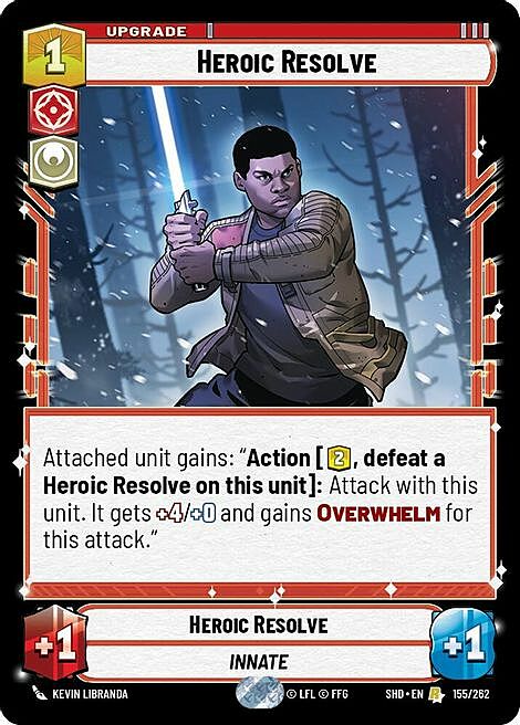 Heroic Resolve Card Front