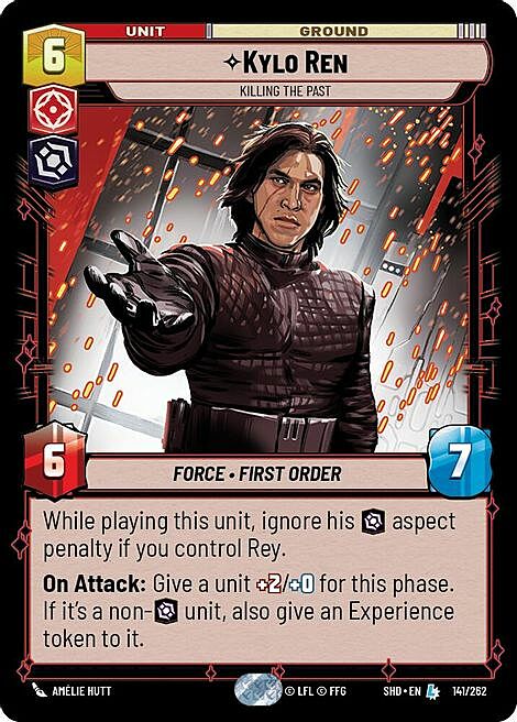 Kylo Ren - Killing the Past Card Front