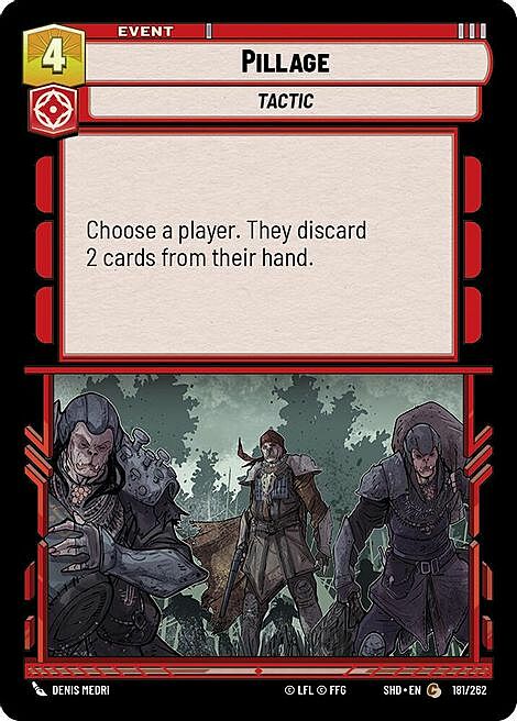 Pillage Card Front