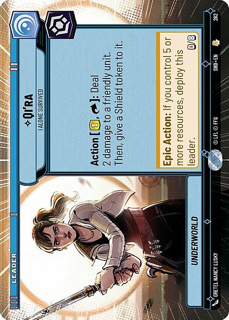 Qi'ra - I Alone Survived Card Front