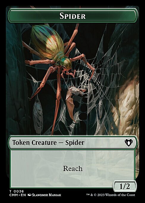 Spider // Human Soldier Card Front