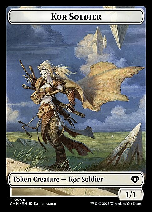 Kor Soldier // Clue Card Front