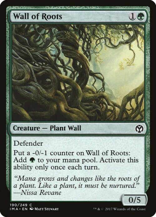 Wall of Roots Card Front