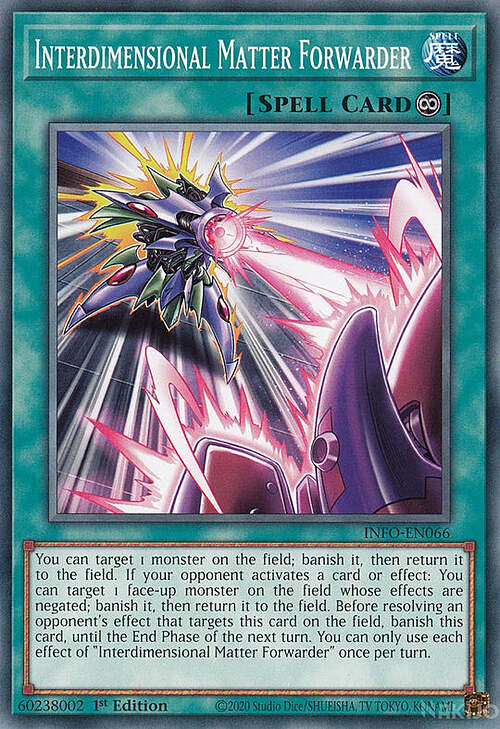 Interdimensional Matter Forwarder Card Front