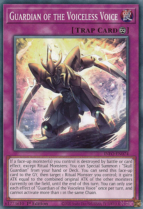 Guardian of the Voiceless Voice Card Front