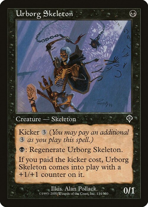 Urborg Skeleton Card Front