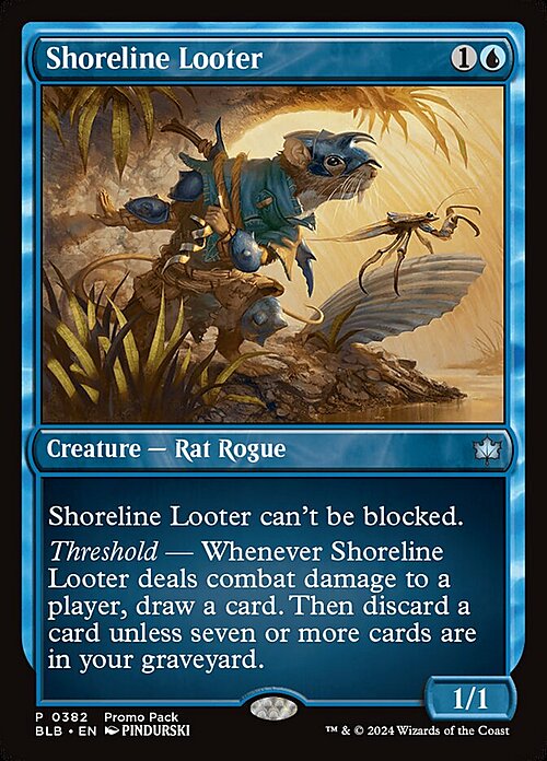 Shoreline Looter Card Front