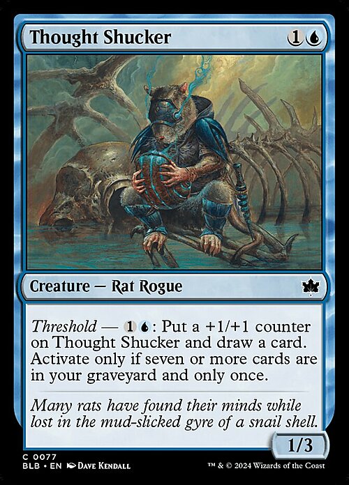 Thought Shucker Card Front