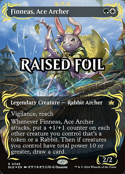 Finneas, Ace Archer Card Front