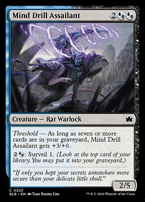 Mind Drill Assailant Card Front