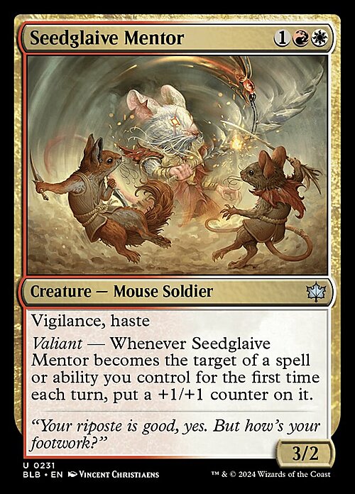 Seedglaive Mentor Card Front