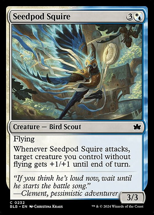 Seedpod Squire Card Front