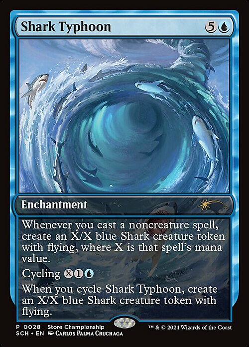 Shark Typhoon Card Front