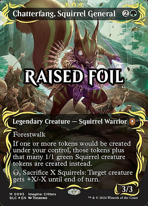 Chatterfang, Squirrel General Card Front